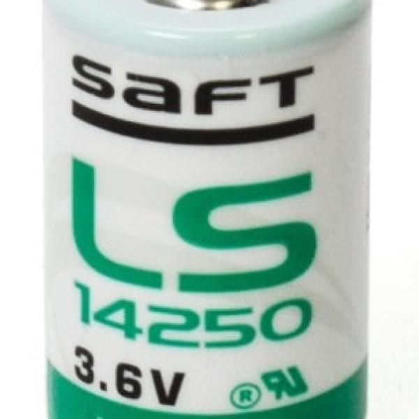 Pilha Litio Li - SOCl2 1/2AA 3,6V 1200mAh - SAFT