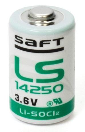 Pilha Litio Li - SOCl2 1/2AA 3,6V 1200mAh - SAFT