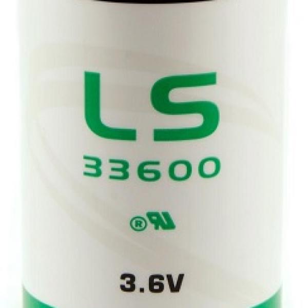 Pilha Litio Li - SOCl2 D 3,6V 17000mAh - SAFT