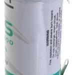 Pilha Litio Li - SOCl2 D 3,6V 17000mAh c/ Patilhas - SAFT