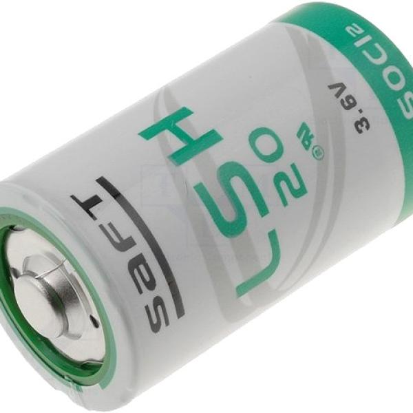 Pilha Lithium Li - SOCl2 D 3,6V 13000mAh - SAFT