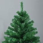 Árvore de Natal 180 cm com 1000 Ramos de PVC e Suporte de Aço Decoração de Natal para Interior Verde