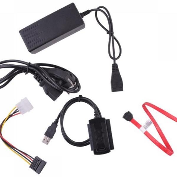 Conversor IDE/SATA - USB c/ Fonte Alimentação