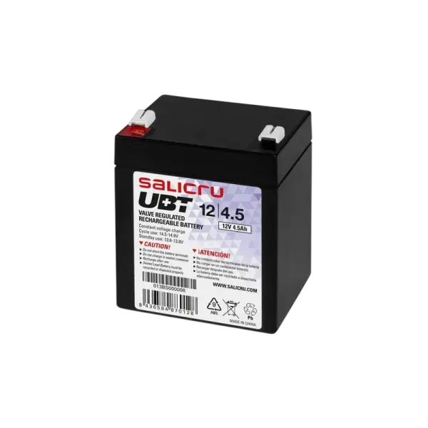 Bateria Chumbo 12V 4,5Ah (VRLA) - SALICRU