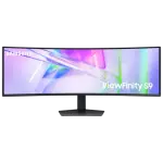 Monitor Curvo ViewFinity 49 S49C950UAU DQHD LED (Preto) - SAMSUNG