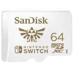 Cartão de Memória 64GB MicroSDXC p/ Nintendo Switch - SANDISK