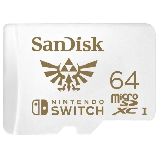 Cartão de Memória 64GB MicroSDXC p/ Nintendo Switch - SANDISK