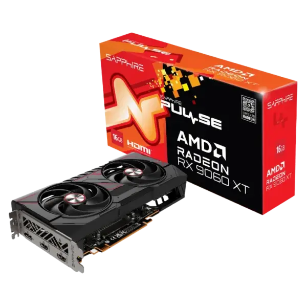 Placa Gráfica Sapphire Pulse Radeon RX 9060 XT Gaming OC 16GB GDDR6