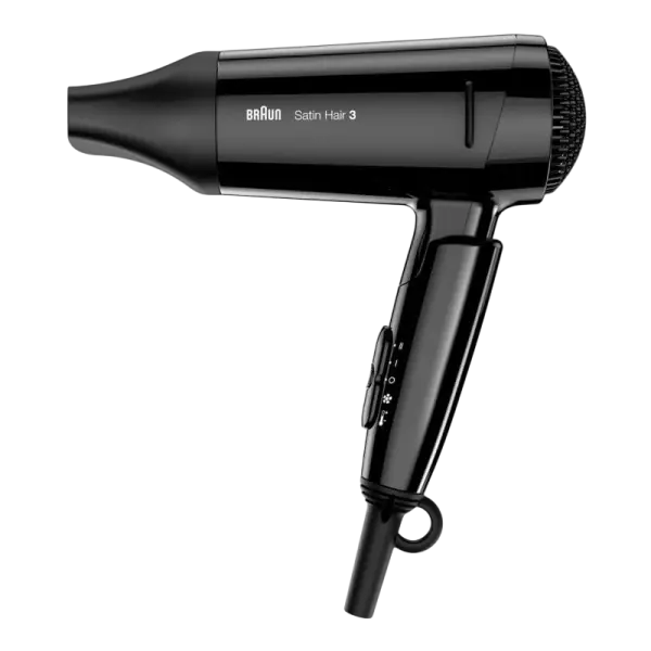 Secador de Cabelo Satin Hair 3 Style&Go 1600W (Preto) - BRAUN