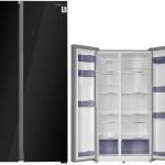 Frigorífico Americano Side By Side SBS - 719 BGA 559L No Frost (Preto) - INFINITION