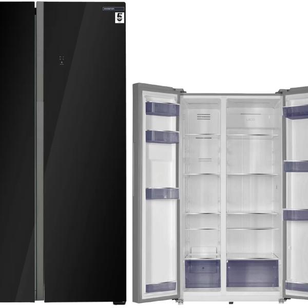 Frigorífico Americano Side By Side SBS - 719 BGA 559L No Frost (Preto) - INFINITION