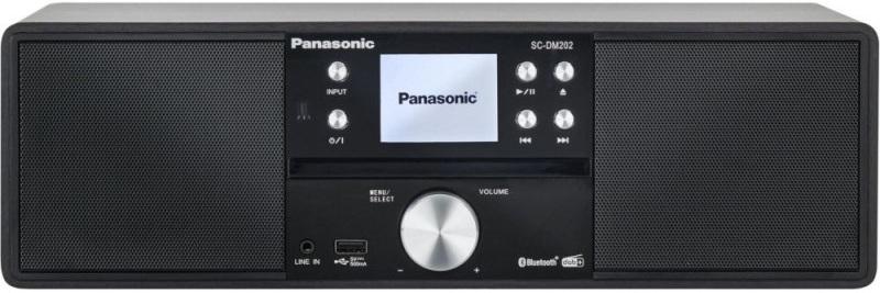 Micro Sistema de Áudio 24W SC - DM202EG - K (Preto) - PANASONIC