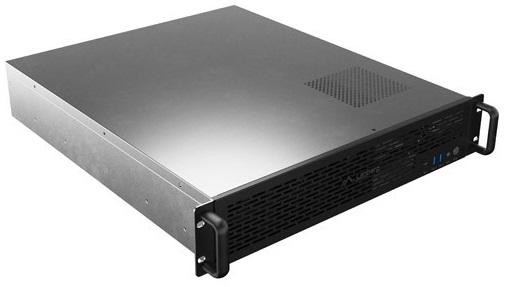 Caixa Chassi Rack 2U 19 10 Baías c/ 3 Ventoinhas e USB 3.0 p/ Servidor (Preto) - LANBERG