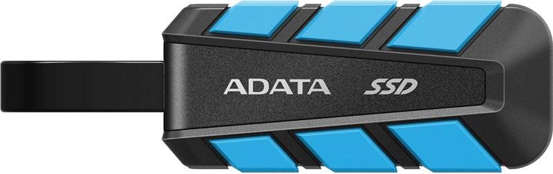 Disco SSD Externo SC740 1TB USB Type - C 3.2 Gen 2 (Preto/Azul) - ADATA