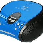 Rádio Portátil SCD 24 c/ Leitor CD - R/RW (Azul) - LENCO