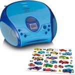 Rádio Portátil SCD 24 Kids c/ CD, CD - R/ RW (Azul) - LENCO