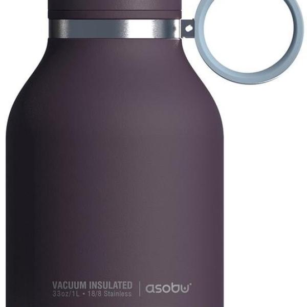 Garrafa Térmica p/ Cães 975ml (Roxo) - ASOBU
