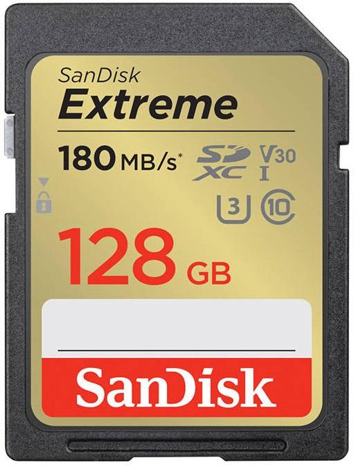 Cartão de Memória Extreme SDXC 128GB - SANDISK