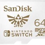 Cartão de Memória 64GB MicroSDXC p/ Nintendo Switch - SANDISK