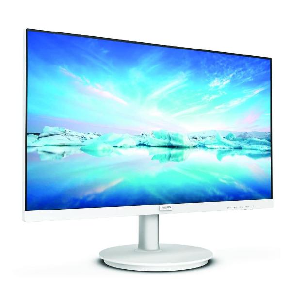 Monitor Philips 241V8AW 23.8" FullHD Multimédia Branco — Recondicionado