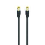 Cabo de Rede Ewent IM1193 CAT 8.1 S/FTP AWG26/7 7,5 m Preto — Recondicionado