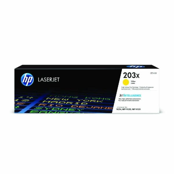 Toner Original HP nº203X XL Alta Capacidade Amarelo — Recondicionado