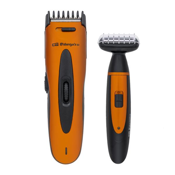 Pack Masculino 2 - EM - 1 Aparador de Barba/Cabelo + Bodygroom Recarregáveis - ORBEGOZO
