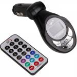 Transmissor Auto LCD FM c/ MP3 - USB - SD + Comando - SETTY
