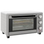 Mini Forno Elétrico 21L 1400W com Temporizador até 60min e Temperatura Ajustável até 230℃ 46x38,5x29 cm Prata
