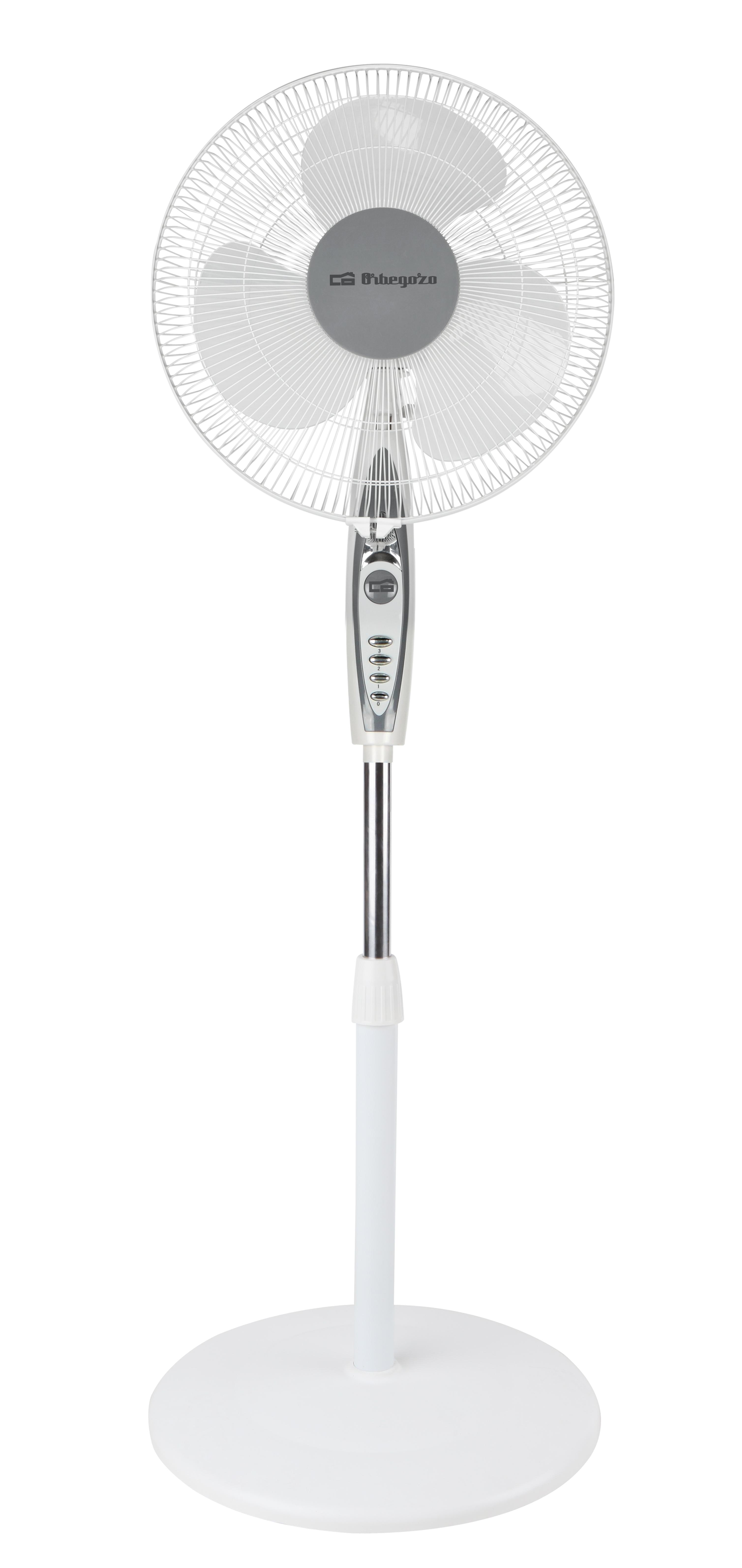 Ventoinha de Pé 3 Velocidades 50W Branco (Ø40cm) - ORBEGOZO