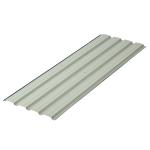 Conjunto de 12 Painéis para Teto de Aço Galvanizado Chapas Perfiladas de Teto 7m² para Abrigo de Ferramentas 129x45cm Verde