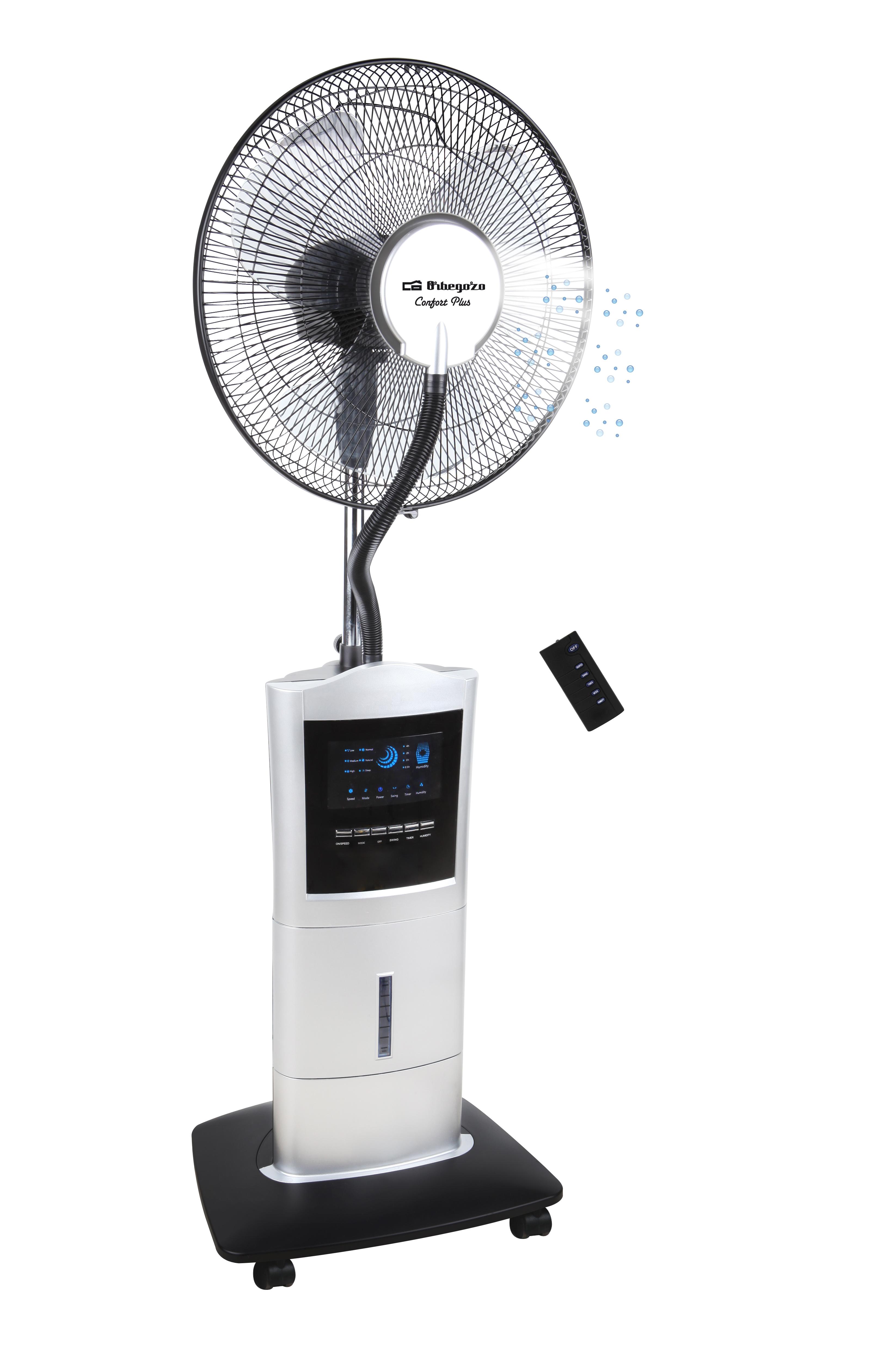 Ventoinha com Humidificador 3 Velocidades 100W (Ø40cm) - ORBEGOZO