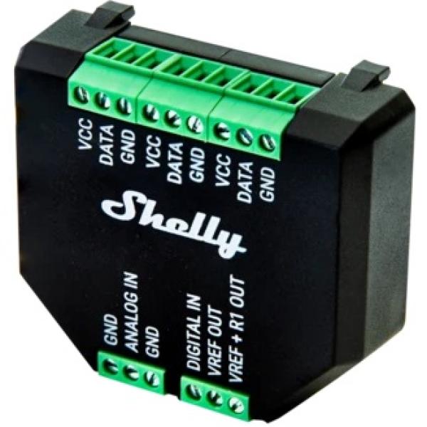 Módulo AddOn p/ Sensores de Estado e Temperatura p/ Shelly Plus - Shelly PLUS Add - on