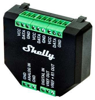 Módulo AddOn p/ Sensores de Estado e Temperatura p/ Shelly Plus - Shelly PLUS Add - on