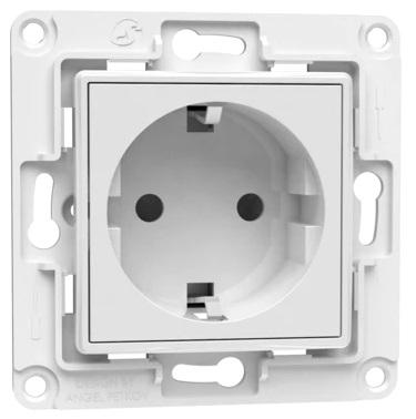 Tomada de Parede p/ Módulos Shelly (Branco) - Shelly Wall Socket