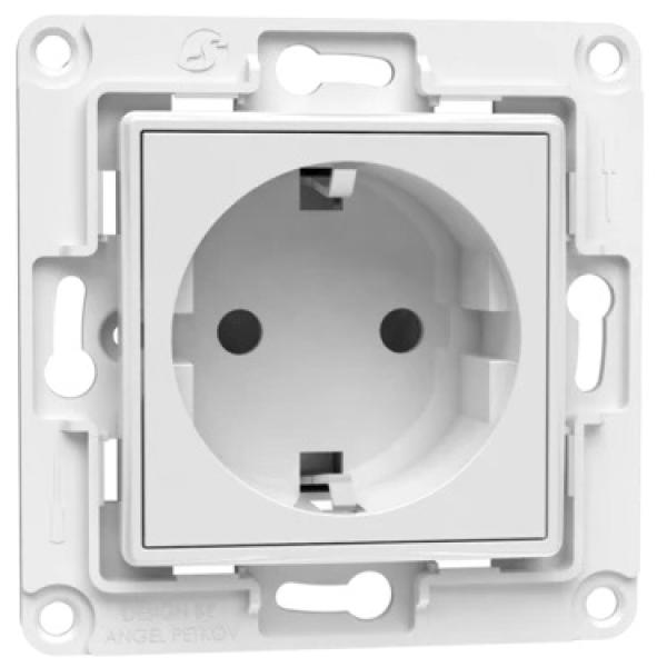 Tomada de Parede p/ Módulos Shelly (Branco) - Shelly Wall Socket