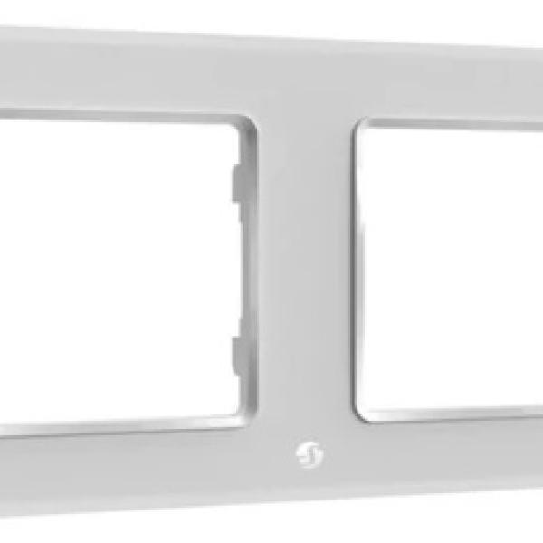 Espelho Duplo p/ Interruptores Shelly (Branco) - Shelly Wall Frame 2