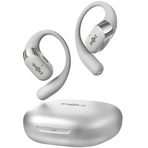 Auriculares Bluetooth OpenFit 2+ (Cinzento) - SHOKZ