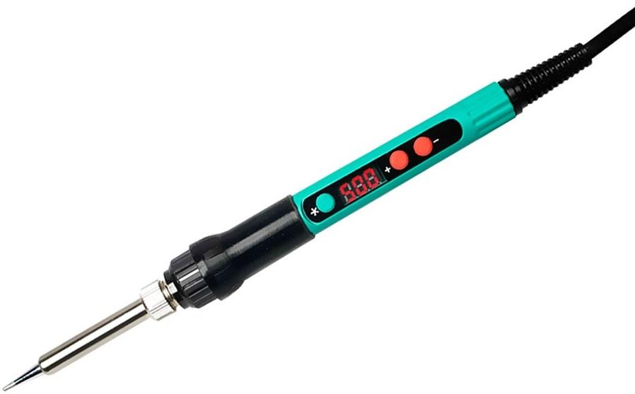 Ferro Soldar 220V 60W c/ Controlo Temperatura Digital 200~500ºC - Proskit