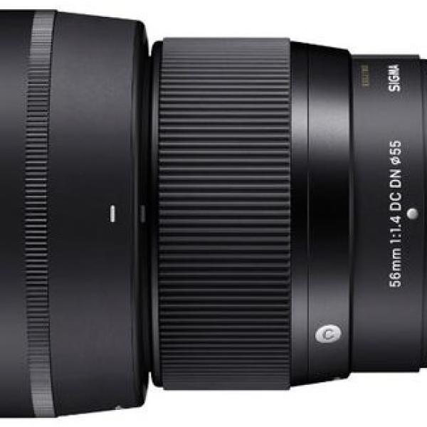 Objetiva 56mm F1.4 (C) DC DN p/ Fujifilm X (Preto) - SIGMA