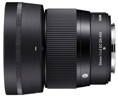 Objetiva 56mm F1.4 (C) DC DN p/ Fujifilm X (Preto) - SIGMA