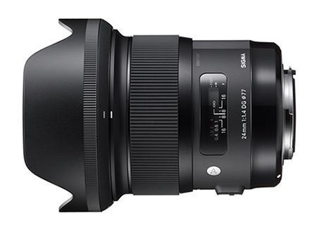 Objetiva Grande Angular 24mm f1.4 (A) DG HSM - Nikon (Preto) - SIGMA