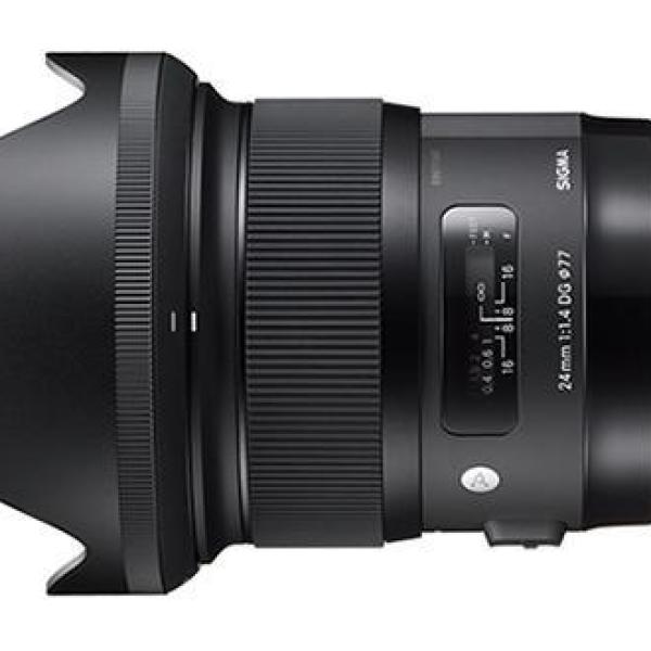 Objetiva Grande Angular 24mm f1.4 (A) DG HSM - Nikon (Preto) - SIGMA