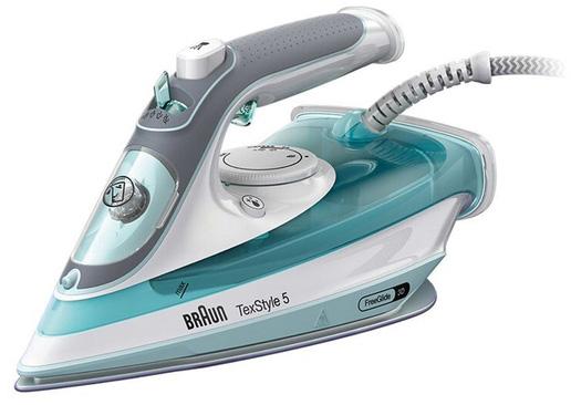 Ferro de Engomar a Vapor TexStyle 3 SI 5017 GR Base de Cerâmica 2700W - BRAUN