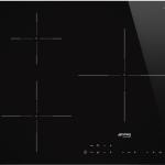 Placa de Indução 60cm 3 Zona(s) 7200W SI5632D (Preto) - SMEG