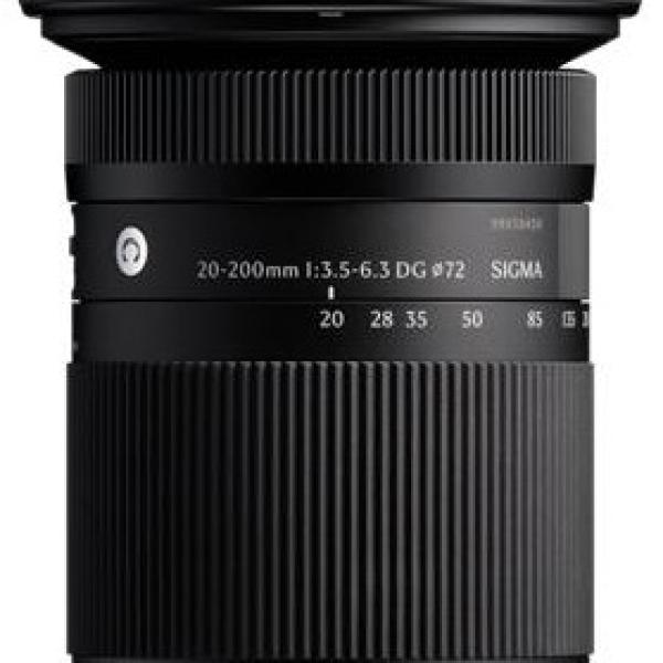 Objetiva 20 - 200mm F3.5/6.3 (C) DG L - Mount (Preto) - SIGMA