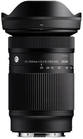 Objetiva 20 - 200mm F3.5/6.3 (C) DG L - Mount (Preto) - SIGMA