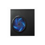Painel lateral HALFMMAN, 25 cm, com controlo de ventoinha