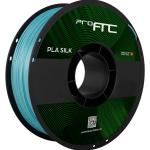 Filamento de Impressão 3D PLA SILK 1,75mm 1Kg (Ciano) - ProFTC