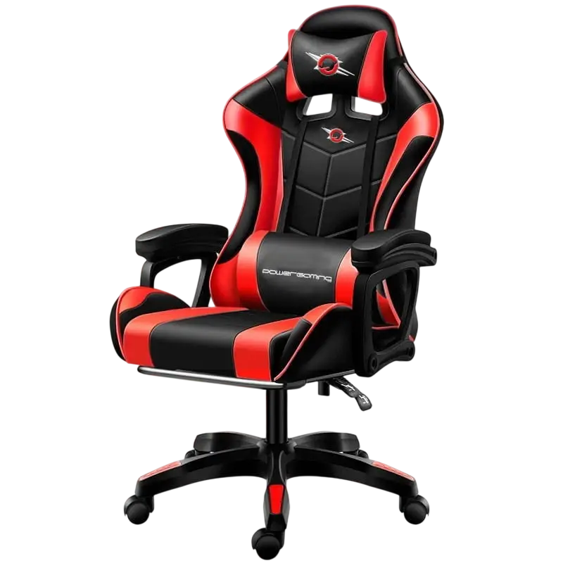 Cadeira Gaming 813 (Preto/Vermelho)